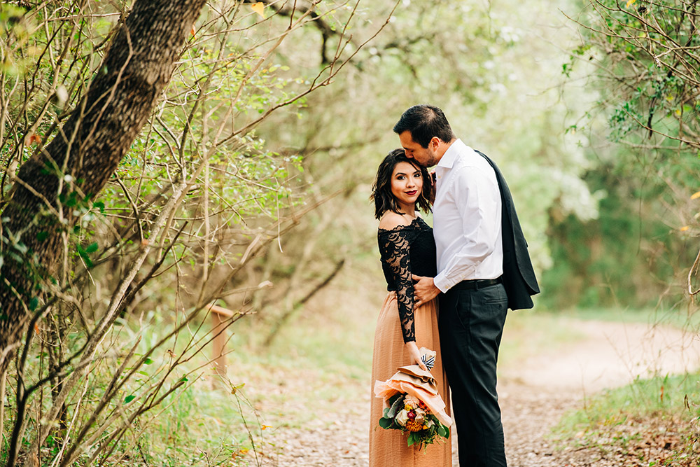 couple in hill country texas